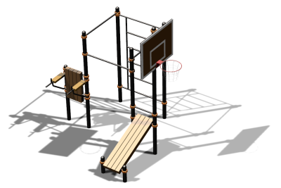 Спортивный комплекс воркаут ВС-155 в Великом Новгороде
