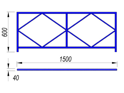 Ограждение площадки МАФ 5001 в Великом Новгороде