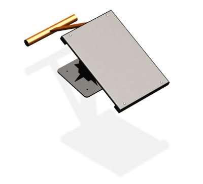 Уличный тренажер "Скамья для пресса" УТ 121 в Великом Новгороде