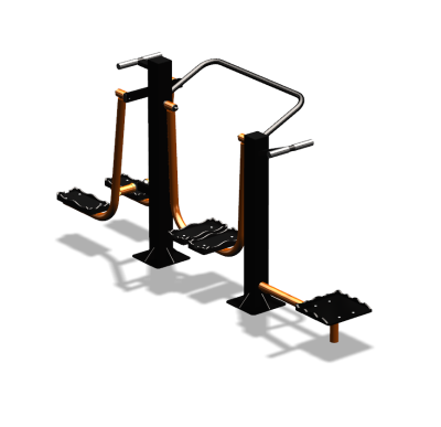 Уличный тренажер "Шпагат Шагомер Твистер" УТ302 в Великом Новгороде