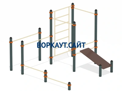 Спортивный комплекс воркаут ВС-43 в Великом Новгороде