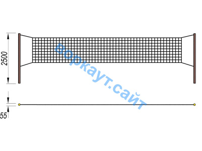 Волейбольные стойки СИО 3515 в Великом Новгороде