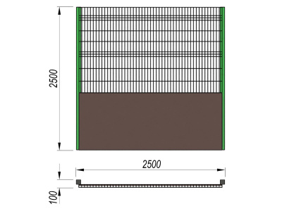 Ограждение хоккейной коробки МАФ 5202 в Великом Новгороде