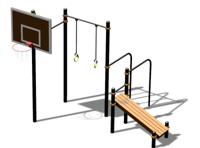 Спортивный комплекс воркаут ВС-143 в Великом Новгороде