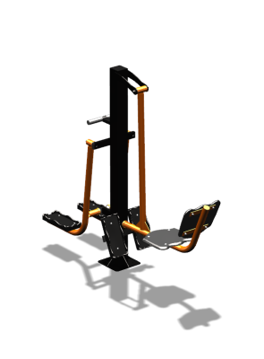 Уличный тренажер "Жим ногами Шпагат" УТ315 в Великом Новгороде