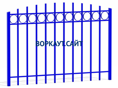 Ограждение спортивной площадки МАФ 5005 в Великом Новгороде