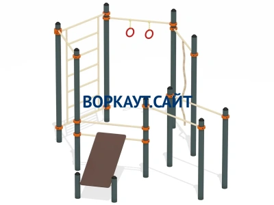 Спортивный комплекс воркаут ВС-49 в Великом Новгороде