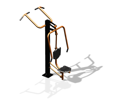 Уличный тренажер "Жим от груди Турник" УТ341 в Великом Новгороде
