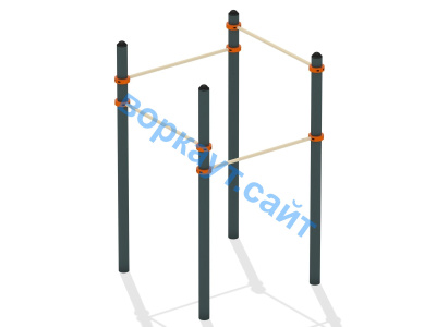 Турник четырехуровневый ВС-11 в Великом Новгороде