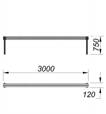 Бум бревно ДСК 3540 в Великом Новгороде